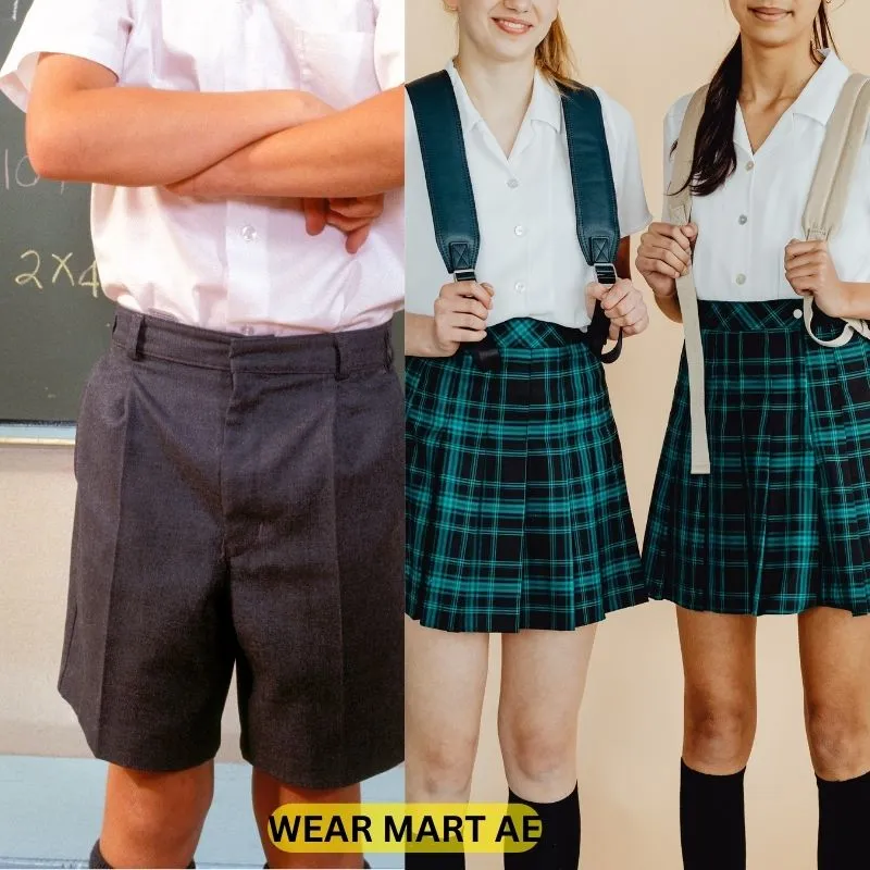 Uniform girls and boys shorts