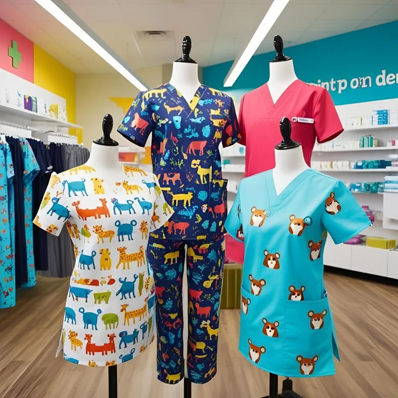 Print On demand Scrubs