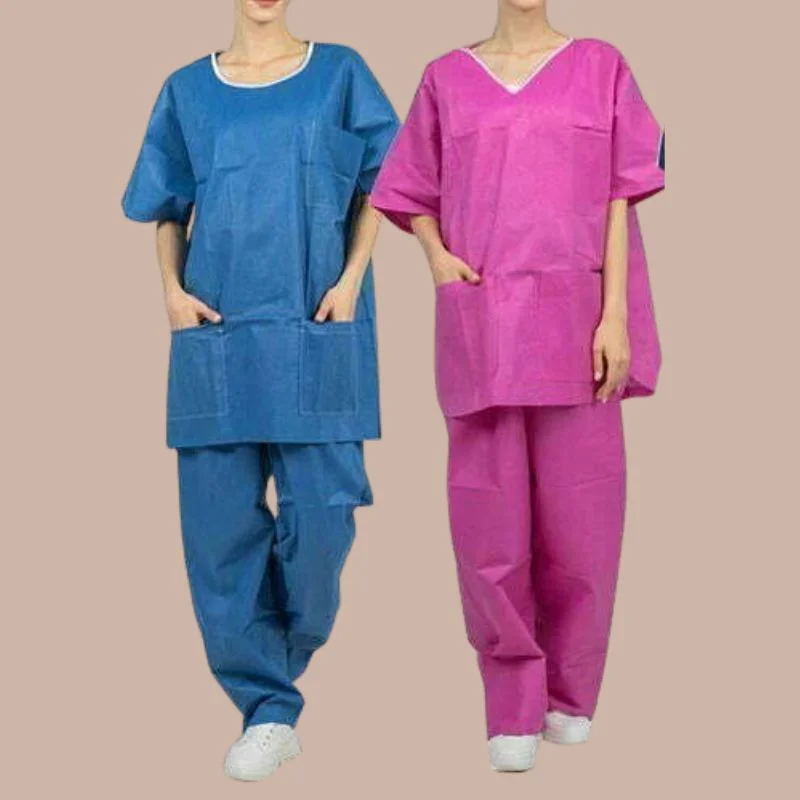 disposable surgical scrubs Women
