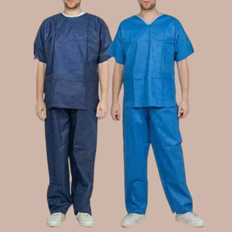 disposable medical scrubs Men